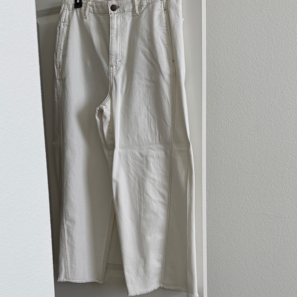 a.n.a Cream Ankle Pants and Vest Set - Picture 6 of 12